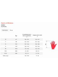 KOMBI MITAINE THE ORIGINAL JR -Sports Aux Puces Blainville 10 2668