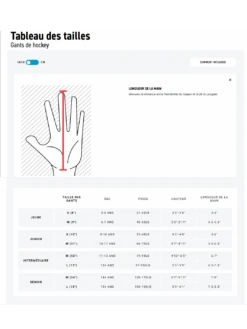 BAUER GANTS VAPOR 3X PRO -Sports Aux Puces Blainville l21273