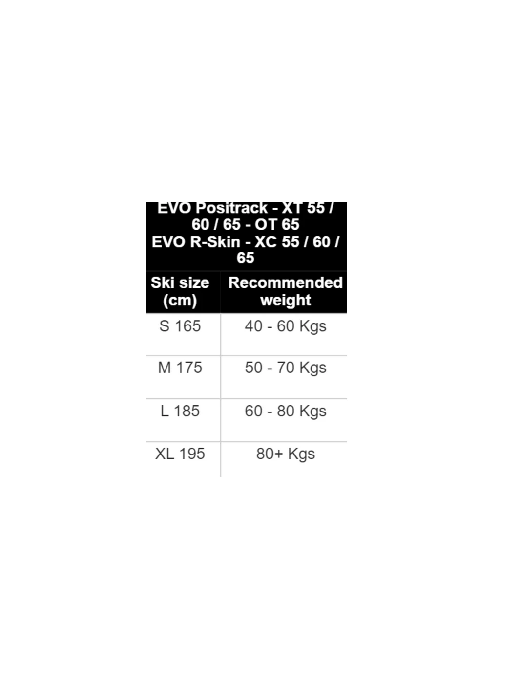 ROSSIGNOL SKI EVO XT 60 POSITRACK TOUR 2 ROSSIGNOL SKI EVO XT 60 POSITRACK TOUR – Image 2