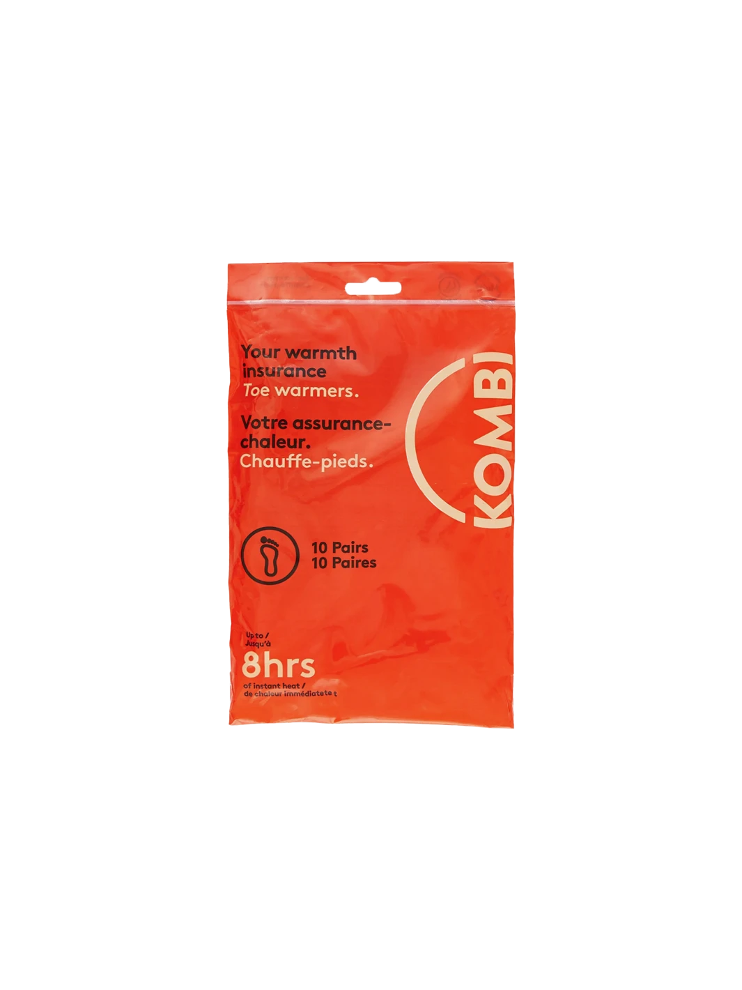 KOMBI CHAUFFE PIEDS PAQUET DE 10 1 KOMBI CHAUFFE PIEDS PAQUET DE 10