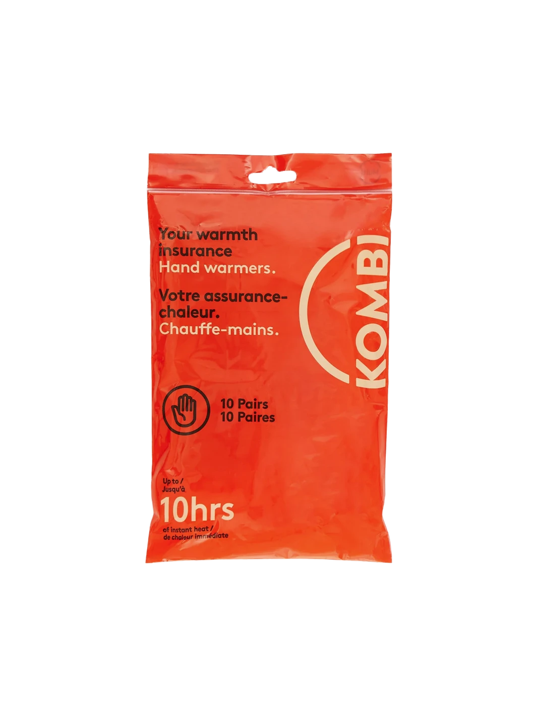KOMBI CHAUFFE MAINS PAQUET DE 10 1 KOMBI CHAUFFE MAINS PAQUET DE 10