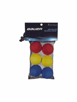 BAUER BALLES MINI MOUSSE 6 PCK
